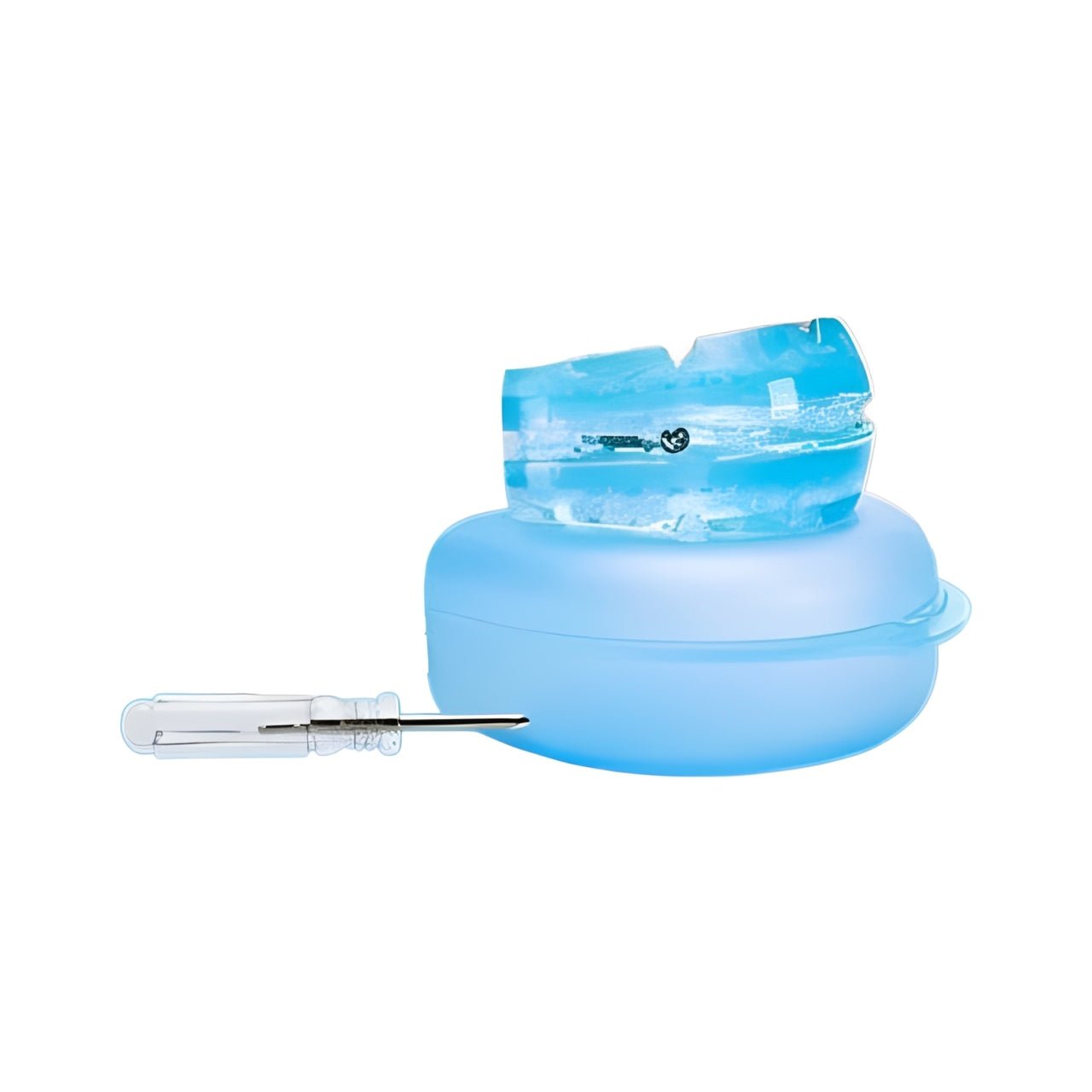 Adjustable Moldable Mouthpiece with Screw Based Fit for Nighttime Use