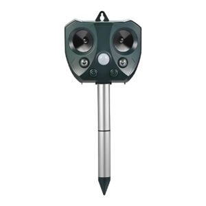 Ultrasonic Bird and Pest Deterrent Device with Motion Sensor