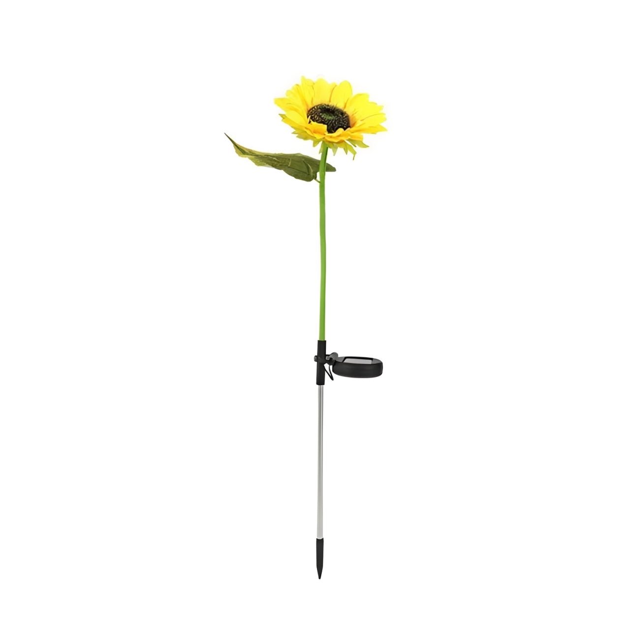 LED Sunflower Stake Lights with Solar Power for Garden Paths
