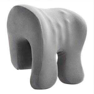 Adjustable Headrest Pillow for Office Chairs with Removable Cover