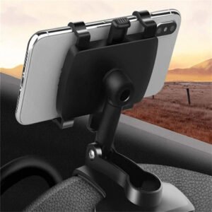 Car Phone Holder with Adjustable Rotation and Multi Position Mounting