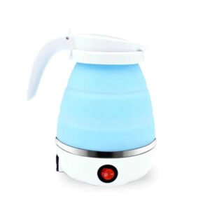 Portable and Foldable Kettle with Electric Plug In Design