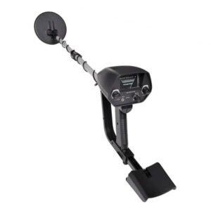 Metal Detector with LCD Pointer Meter and Adjustable Stem