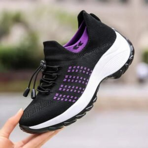Unisex Walking Sneakers with Wide Toe Box Design