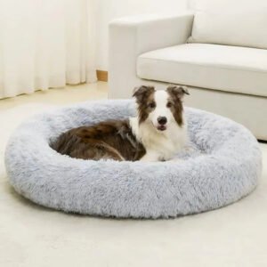 Plush Pet Bed with Cushioned Design