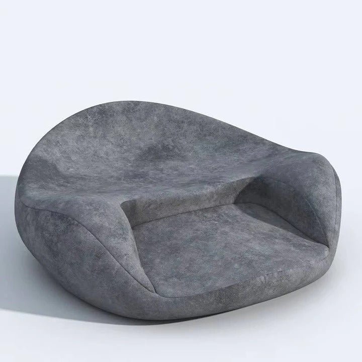 Round Meditation Cushion with Memory Foam Core