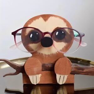 Wooden Animal Glasses Stand Designed to Help Organize Eyewear
