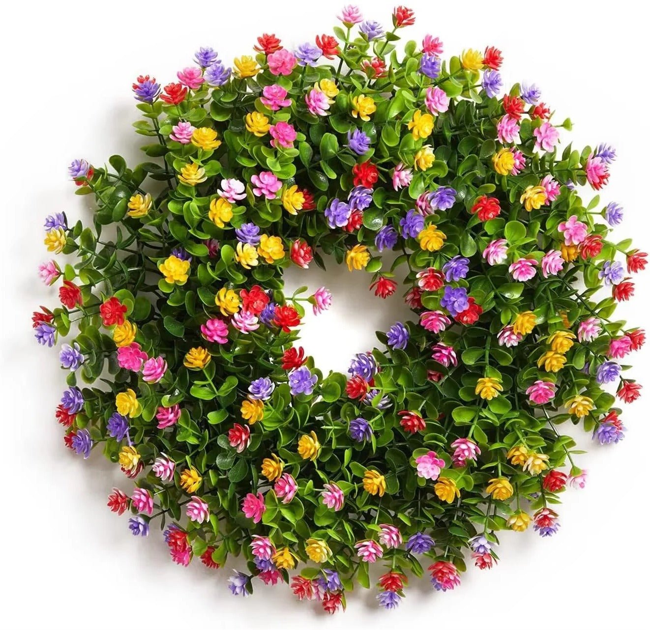 Artificial Floral Wreath for Door and Wall Decoration
