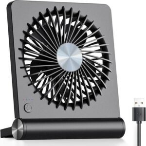 USB Powered Desk Fan with Adjustable Head