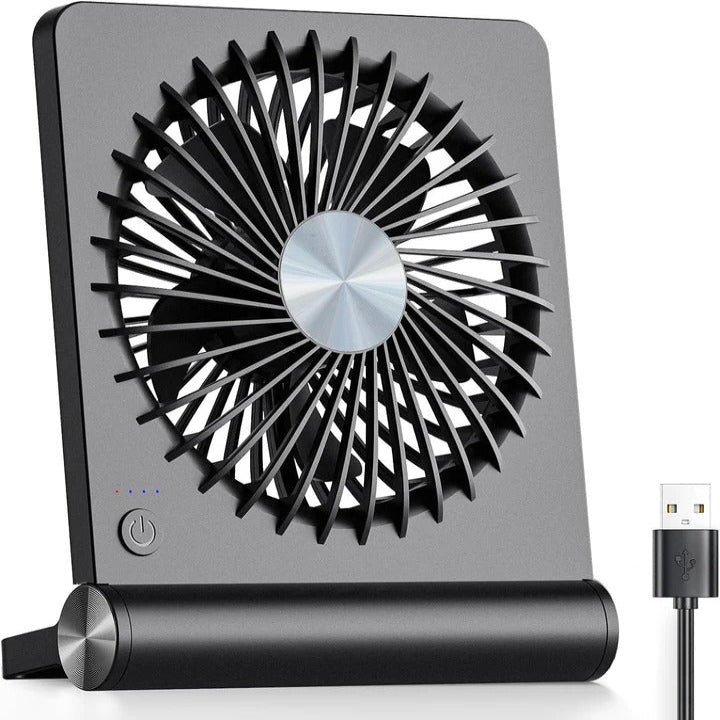 USB Powered Desk Fan with Adjustable Head