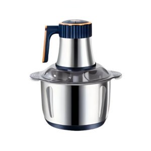 Electric Food Chopper with Stainless Steel Dual Blade System