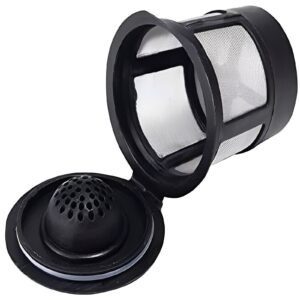 Reusable Coffee Filters 3 Pack with Stainless Steel Micro Hole Screen