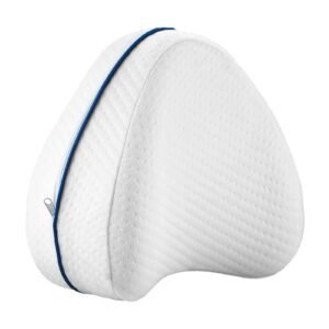 Leg Contour Pillow Cover Set, 2 Pack with Zipper Closure