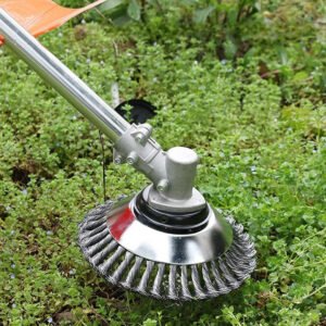 Metal Wire Brush Cutter Attachment for Trimmers