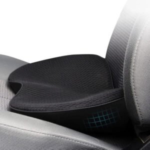 Memory Foam Car Seat Cushion for Added Height and Seating Comfort