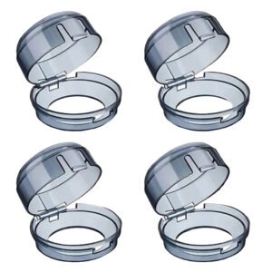 Snap On Stove Knob Covers for Household Use, 4 Piece Set