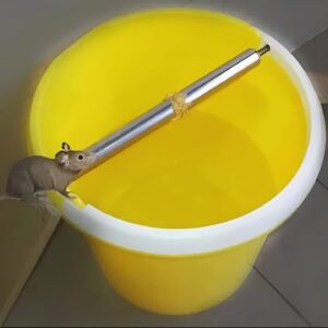 Stainless Steel Roller Mouse Trap Attachment for Bucket Use