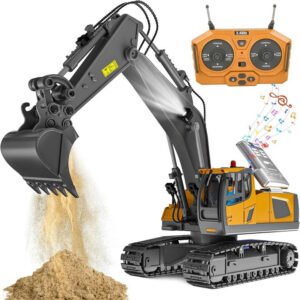 Remote Control Construction Vehicle with Interchangeable Tools