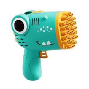 Battery Operated Dinosaur Bubble Blowing Toy for Kids