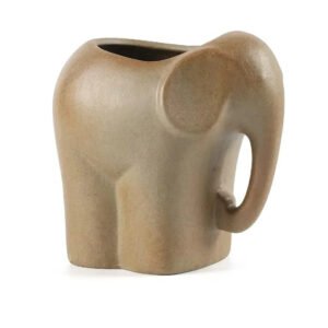 Animal Shaped Ceramic Succulent Planter for Desktop Pots