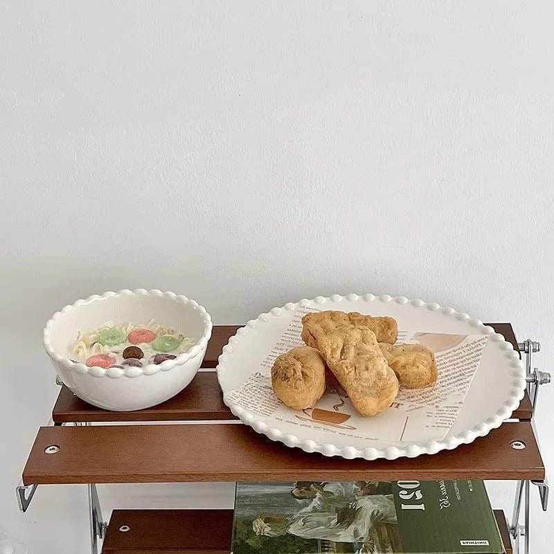 Oval Ceramic Serving Plate