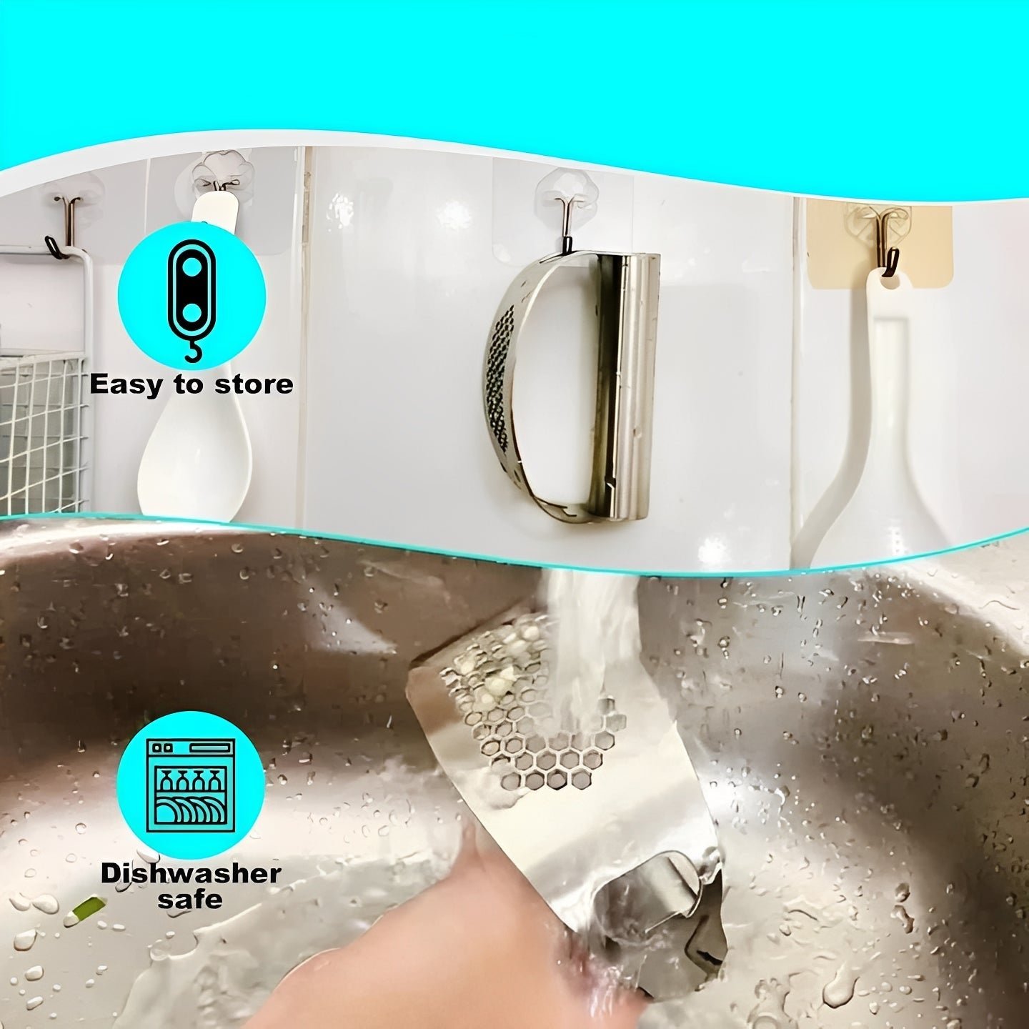 Garlic Press Rocker in Use