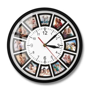 Customizable Wall Clock with Personalized Design