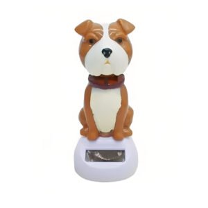 Solar Powered Dashboard Bobble Ornament for Car Interior Decor