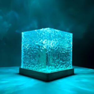 Water Ripple Projection Night Light with Remote Control, 16 Colors