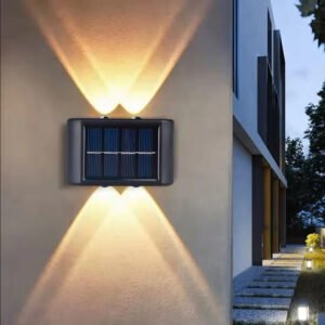 Solar LED Outdoor Wall Light for Energy Efficient Lighting