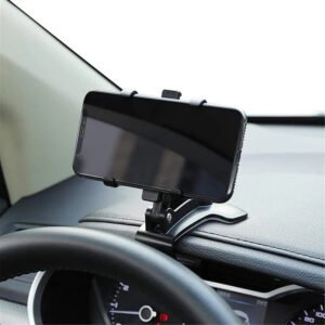 Universal Car Phone Holder with 360 Degree Rotation