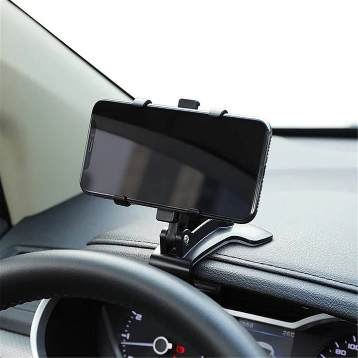 Universal Car Phone Holder with 360 Degree Rotation