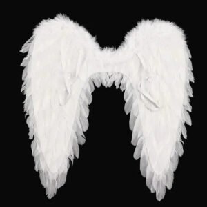 Angel Wings Costume with Realistic Feather Design