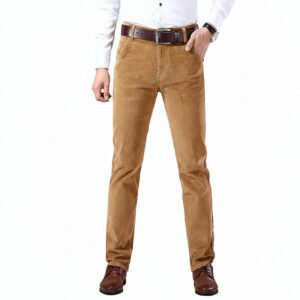 Men's Classic Corduroy Pants for Casual Wear