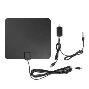Amplified Indoor HD TV Antenna with 13 ft Cable