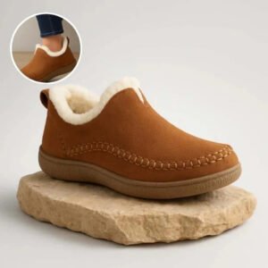 Orthopedic Fleece Lined Shoes with Cushioned Support
