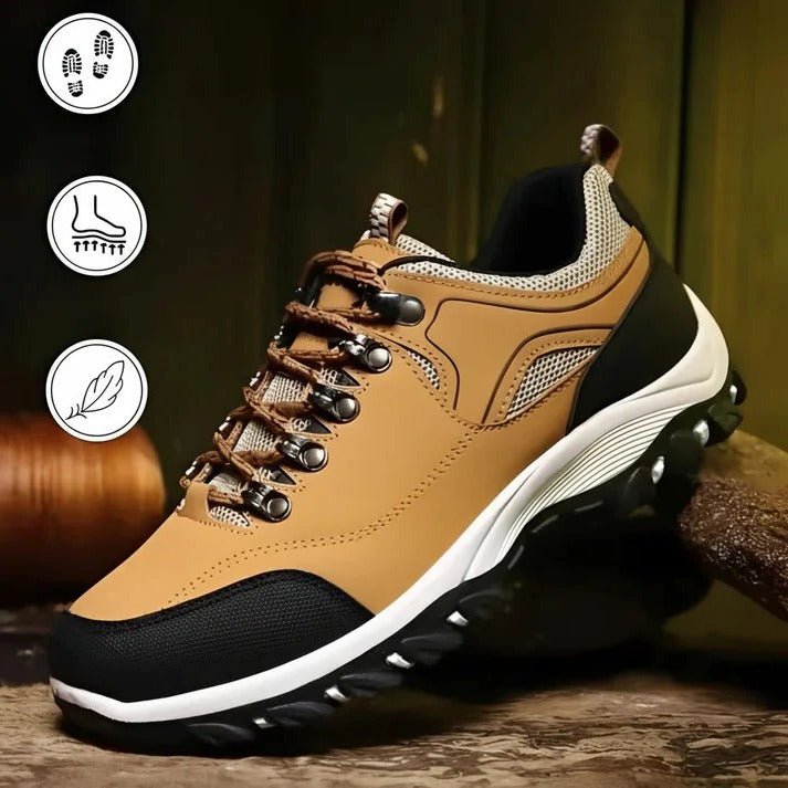Orthopedic Hiking Shoes with Durable Trail Grip Soles