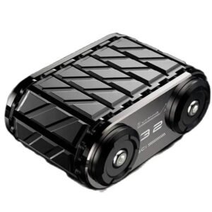 Steel Fidget Spinner with Kinetic Gear Mechanism