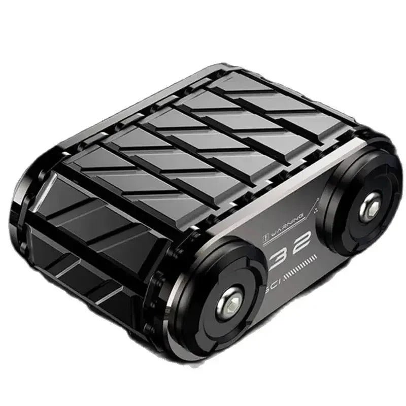 Steel Fidget Spinner with Kinetic Gear Mechanism