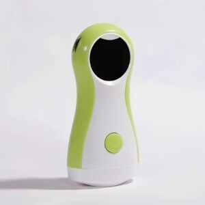 Handheld Fetal Doppler Monitor with LCD Display and Headphone Output