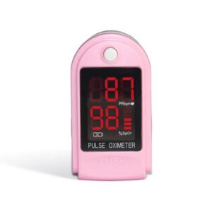 Digital Fingertip Pulse Oximeter with LED Display