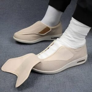 Orthopedic Slip On Shoes with Memory Foam and Wide Fit