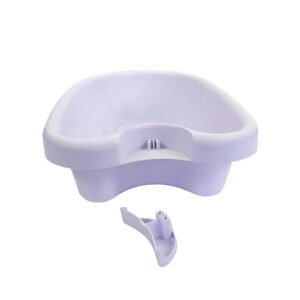 ABS Foot Soaking Tub, Deep Basin with Massage Base