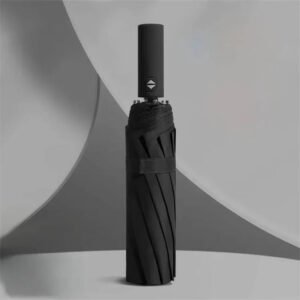 Foldable Umbrella with Large Grip Handle, 38 Inch Canopy