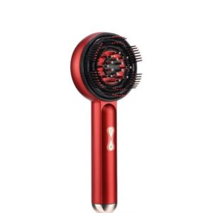 Scalp Massage Brush with Red Light for Hair Support