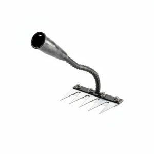 Steel Garden Rake for Weed Removal and Soil Maintenance