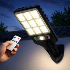 Outdoor Solar Wall Light with Built-In Motion Sensor for  Illumination