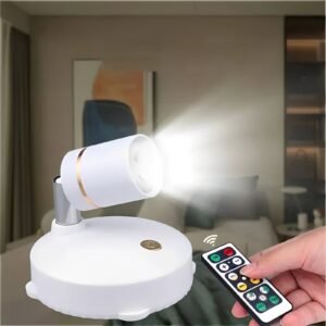 Rechargeable Wireless LED Spotlight with Warm Ambient Glow