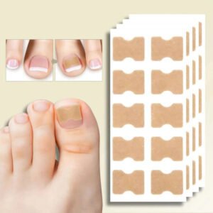 Adhesive Nail Support Strips for Curved Nails and Daily Nail Care