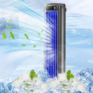 3 Speed Portable Desktop Air Cooler Fan with 2000mAh Battery and Wall Mount Option